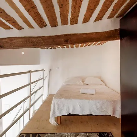 Apartment Superb Air-conditioned Loft In The Heart Of Viel Antibes
