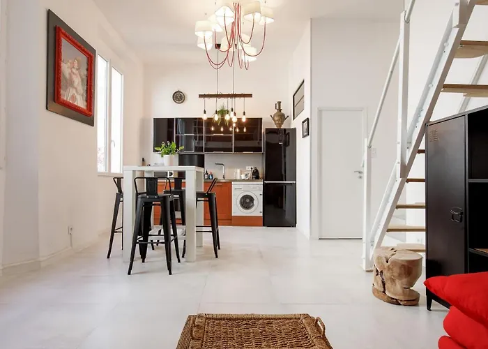 Superb Air-conditioned Loft In The Heart Of Viel * Antibes